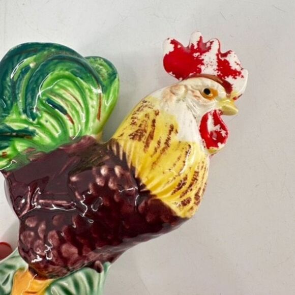 Vintage Rooster & Hen Salt & Pepper Shakers plus bonus Made in Japan - Picture 11 of 13
